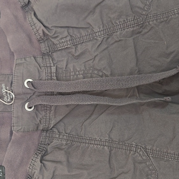 🤍 Calvin Klein Performance Poplin Capri Cargo Pants Women’s XS 100% Cotton - Picture 12 of 17